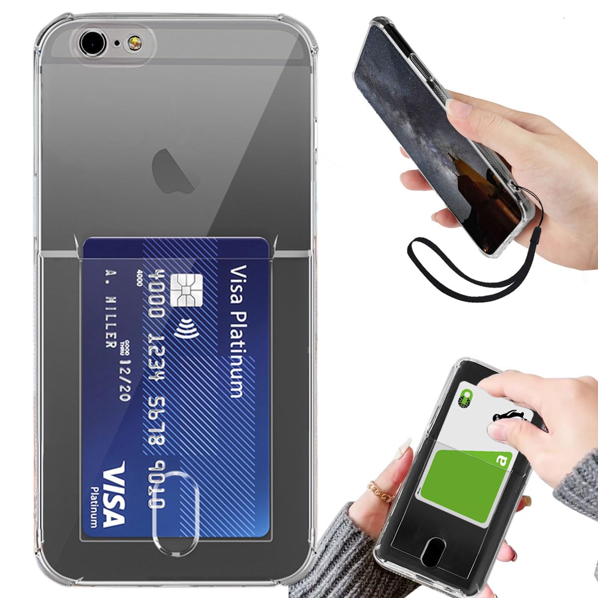 Amazon | 適用 iPhone6 plus / iPhone6s plus ケース クリア